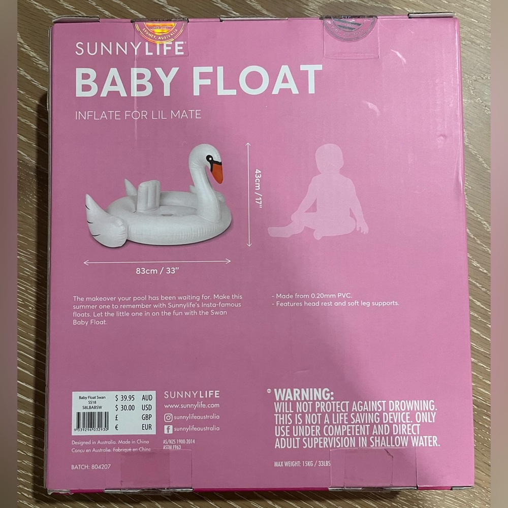 Baby float - Picture 2 of 2